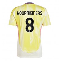 Camisa de time de futebol Juventus Teun Koopmeiners #8 Replicas 2º Equipamento 2024-25 Manga Curta